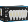 Mexen Vintis 6x Filament LED Bulb E27, ST64, 8W, Neutral - 4000K, 1055 lm, clear - L152-E27-0840-00x06
