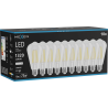 Mexen Vintis 10x LED Filament Bulb E27, ST64, 10W, Neutral - 4000K, 1320 lm, clear - L152-E27-1040-00x10