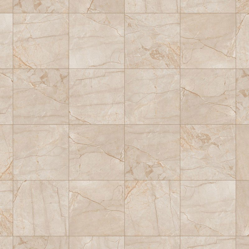 Mexen Morella Glazed Rectified Grès Crema G1, Floor-Wall Tile 60 x 60 cm, Carving - TL412-060-060-01