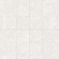 Mexen Egeo White glazed rectified porcelain tile G1, floor and wall tile 60 x 60 cm, carving - TL415-060-060-02