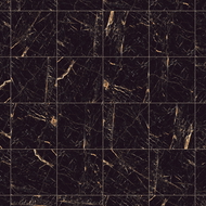 Mexen Python Gold glazed rectified porcelain, floor-to-wall tile 60 x 60 cm, high gloss - TL212-060-060-00