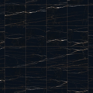 Mexen Flamingo Black glazed rectified gres tile G1, floor-wall tile 60 x 60 cm, high gloss - TL215-060-060-00