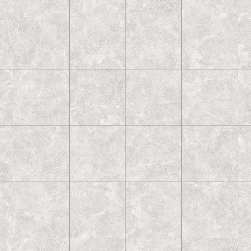 Mexen Runa Bianco glazed rectified porcelain stoneware, floor-wall tile 60 x 60 cm, matte - TL323-060-060-00