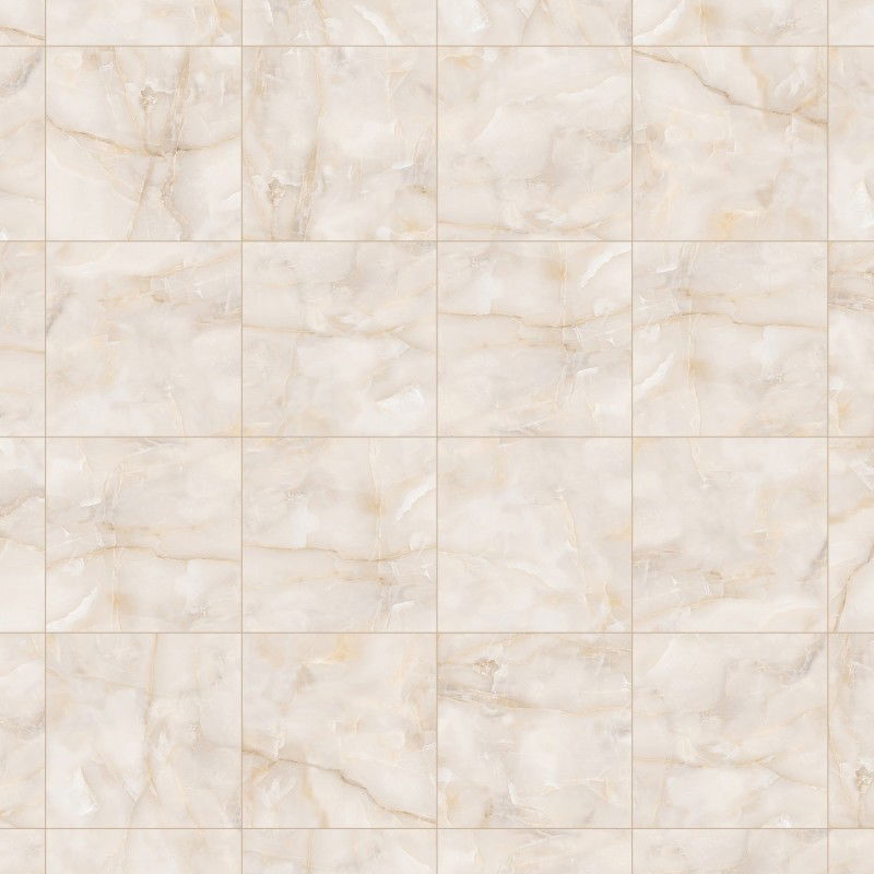 Mexen Robins Beige Glazed Porcelain, Rectified G1, Floor and Wall Tile 60 x 60 cm, Gloss - TL119-060-060-01