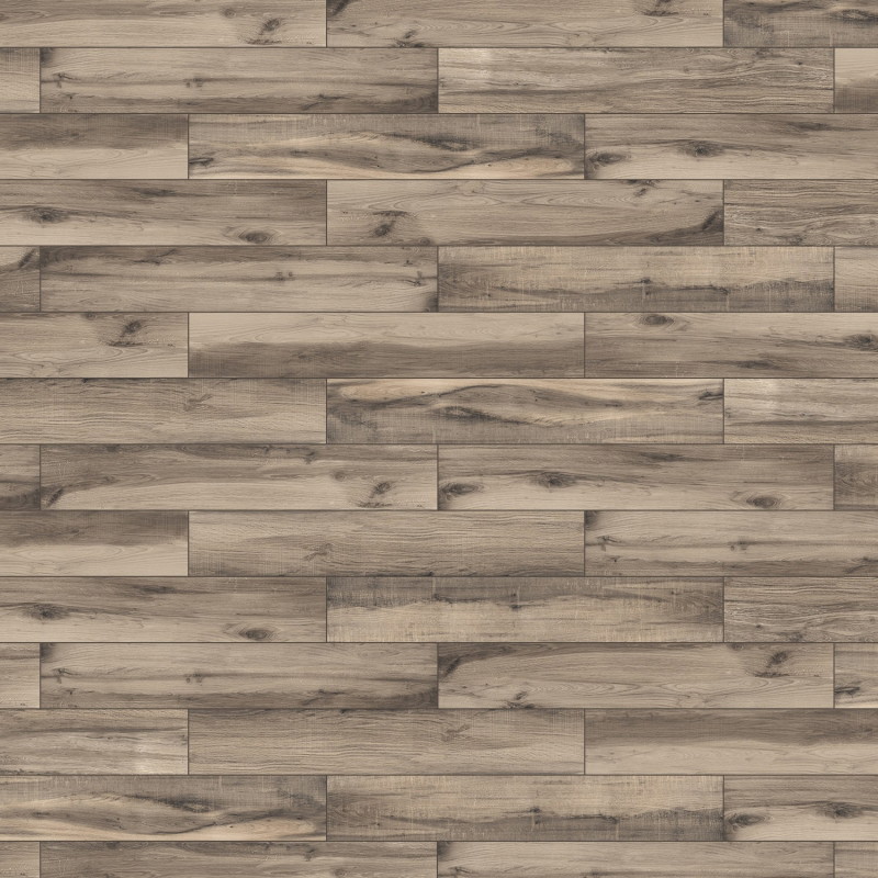 Mexen Indica Black Glazed Rectified Gres, Wood-like Floor and Wall Tile 120 x 20 cm, Matte - TL604-120-020-01