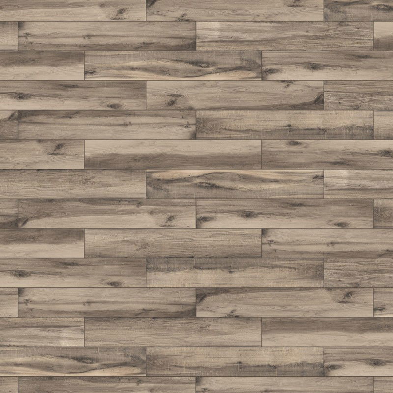 Mexen Indica Black Glazed Rectified Porcelain G1, Wood-Like Floor-Wall Tile 120 x 20 cm, Matte - TL604-120-020-01