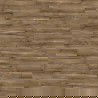 Mexen Lumiere Walnut glazed rectified stoneware, wood-like floor-wall tile 120 x 20 cm, matte - TL608-120-020-02