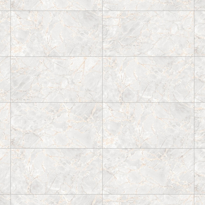 Mexen Rubble Bianco glazed rectified stoneware, floor and wall tile 120 x 60 cm, carving - TL401-120-060-00