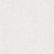 Mexen Boca Bianco glazed rectified porcelain stoneware tile G1, floor-wall 120 x 60 cm, carving - TL403-120-060-00