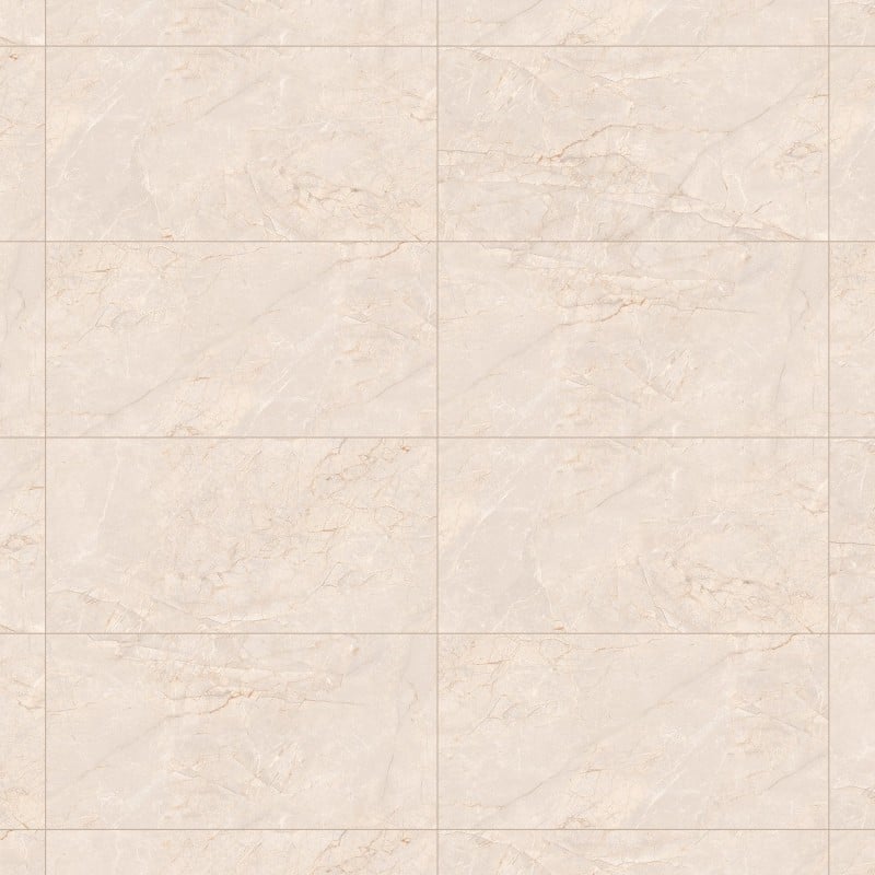 Mexen Dolca Crema glazed porcelain rectified tile G1, floor-wall tile 120 x 60 cm, carving - TL427-120-060-00