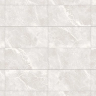 Mexen Visby Bianco glazed rectified porcelain tile G1, floor-wall tile 120 x 60 cm, carving - TL428-120-060-01