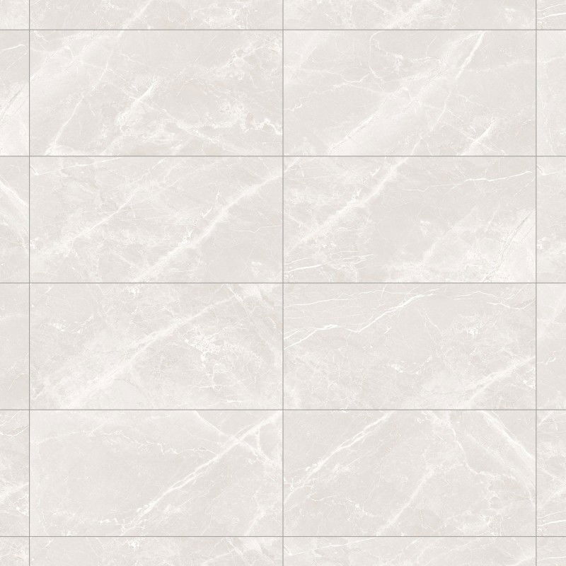 Mexen Dorado White glazed rectified tile G1, floor-wall tile 120 x 60 cm, carving - TL431-120-060-03