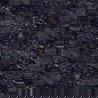 Mexen Rokocha Black glazed rectified porcelain tile G1, 120 x 60 cm, high gloss - TL205-120-060-01