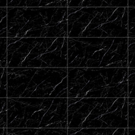 Mexen Simba Black Glazed Rectified G1 Gres, Floor-Wall Tile 120 x 60 cm, High Gloss - TL210-120-060-00