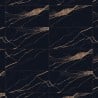 Mexen Fossil Black glazed rectified gres G1, floor and wall tile 120 x 60 cm, high gloss - TL213-120-060-00