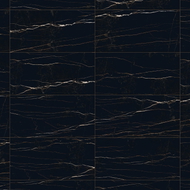 Mexen Flamingo Rectified glazed black gres tile G1, floor-wall tile 120 x 60 cm, high gloss - TL215-120-060-00