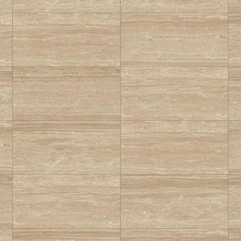 Mexen Neo Travertino Beige glazed rectified stoneware G1, floor and wall tile 120 x 60 cm, matte - TL302-120-060-00