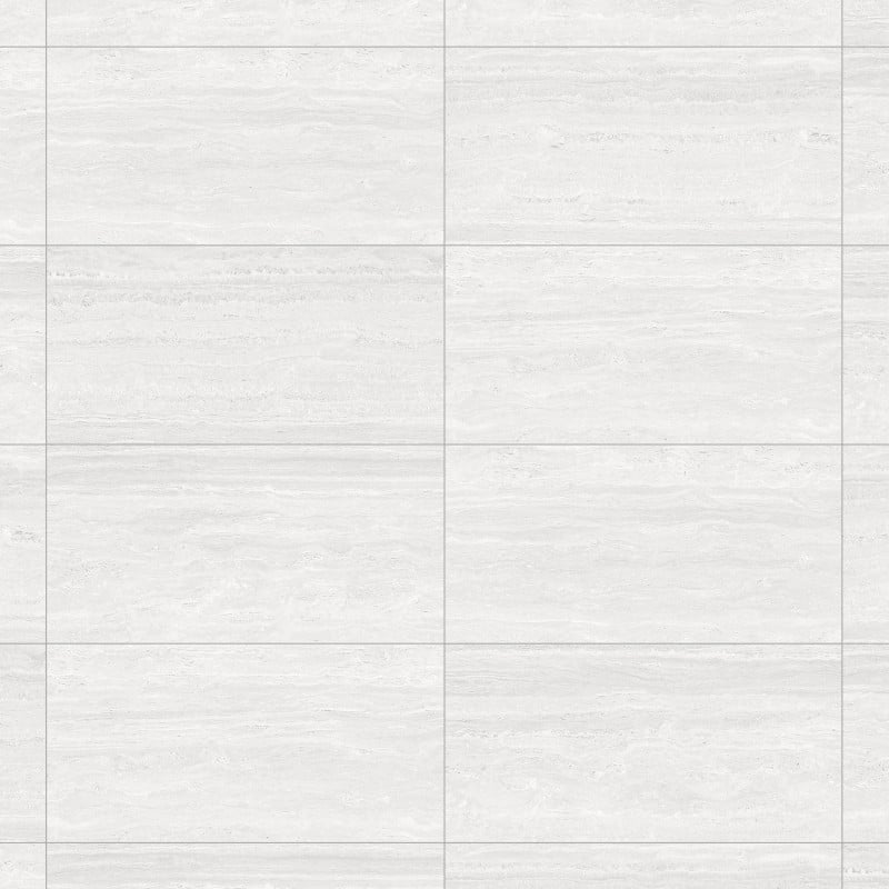 Mexen Neo Travertino Bianco glazed rectified stoneware, floor-wall tile 120 x 60 cm, matte - TL302-120-060-08