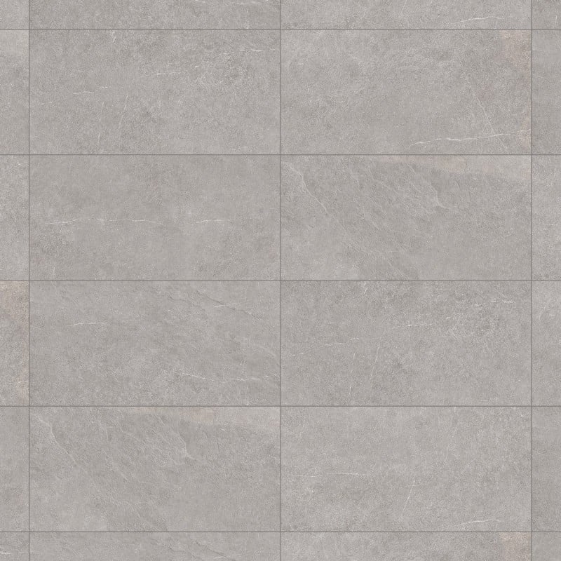 Mexen Deago Grey glazed rectified stoneware, floor and wall tile 120 x 60 cm, matt - TL326-120-060-02