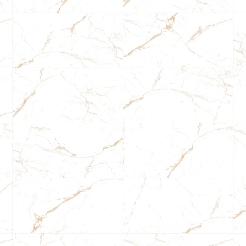 Mexen Noor Satnario Gold glazed porcelain tile rectified. G1, floor-wall tile 120 x 60 cm, gloss - TL105-120-060-01