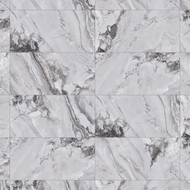 Mexen Limos Grey glazed rectified porcelain tile G1, floor and wall tile 120 x 60 cm, gloss - TL127-120-060-01