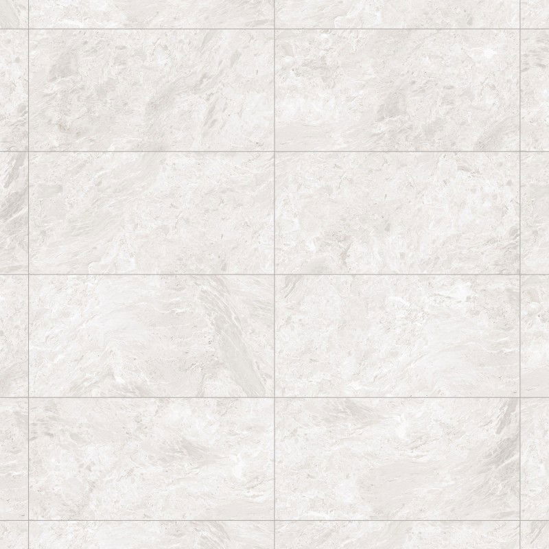 Mexen Iconic Bianco glazed rectified porcelain tile G1, floor-wall 120 x 60 cm, gloss - TL128-120-060-00