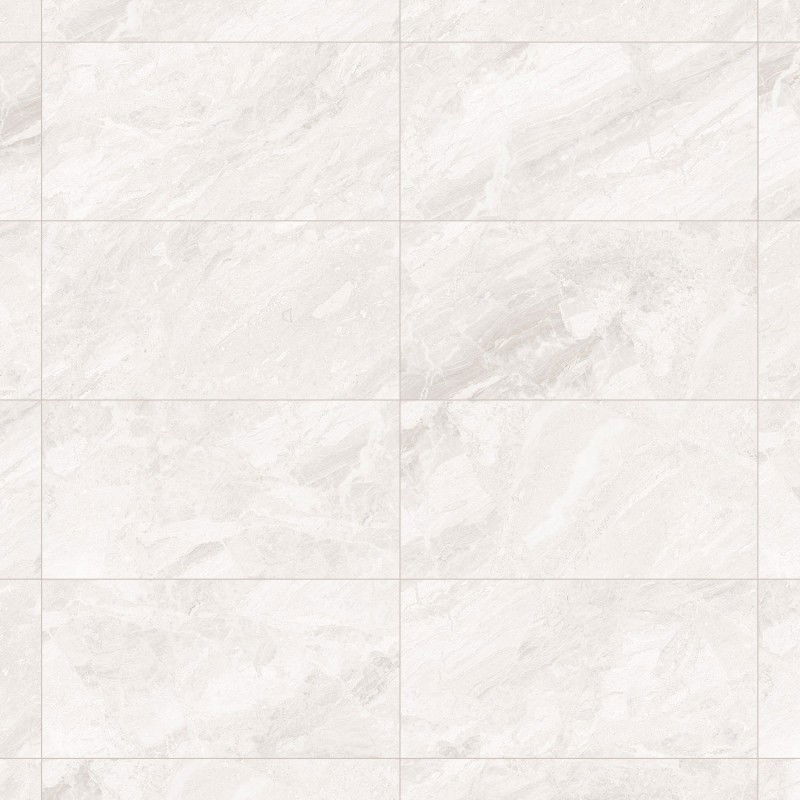 Mexen Reno Bianco glazed rectified G1 gres, floor-wall tile 120 x 60 cm, gloss - TL133-120-060-00