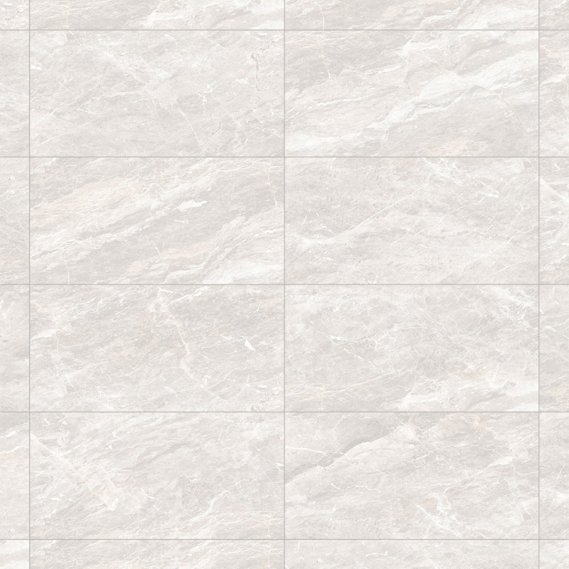 Mexen Sintra Bianco glazed rectified porcelain tile G1, floor-wall tile 120 x 60 cm, glossy - TL137-120-060-03