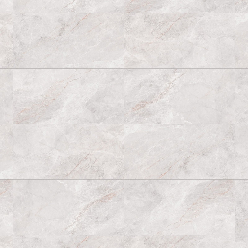 Mexen Tens Bianco glazed rectified porcelain, floor-wall tile 120 x 60 cm, gloss - TL148-120-060-00