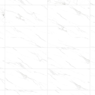 Mexen Bliss White glazed rectified porcelain tile G1, floor and wall tile 120 x 60 cm, gloss - TL149-120-060-00