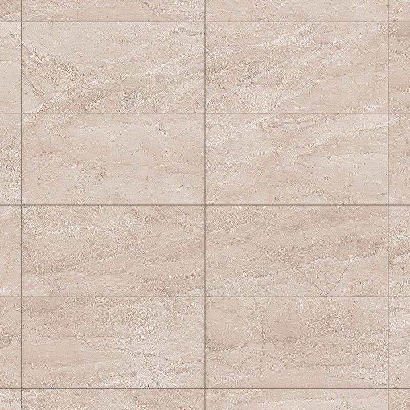 Mexen Homes Brown glazed rectified porcelain tile G1, floor-wall tile 120 x 60 cm, gloss - TL151-120-060-01