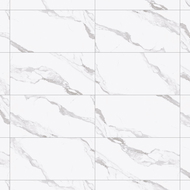 Mexen Stuario Altrisimo glazed rectified stoneware tile, floor and wall tile 120 x 60 cm, gloss - TL153-120-060-00