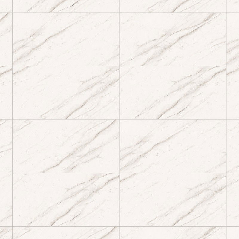 Mexen Colorado White glazed rectified tile G1, floor-wall tile 120 x 60 cm, gloss - TL161-120-060-00