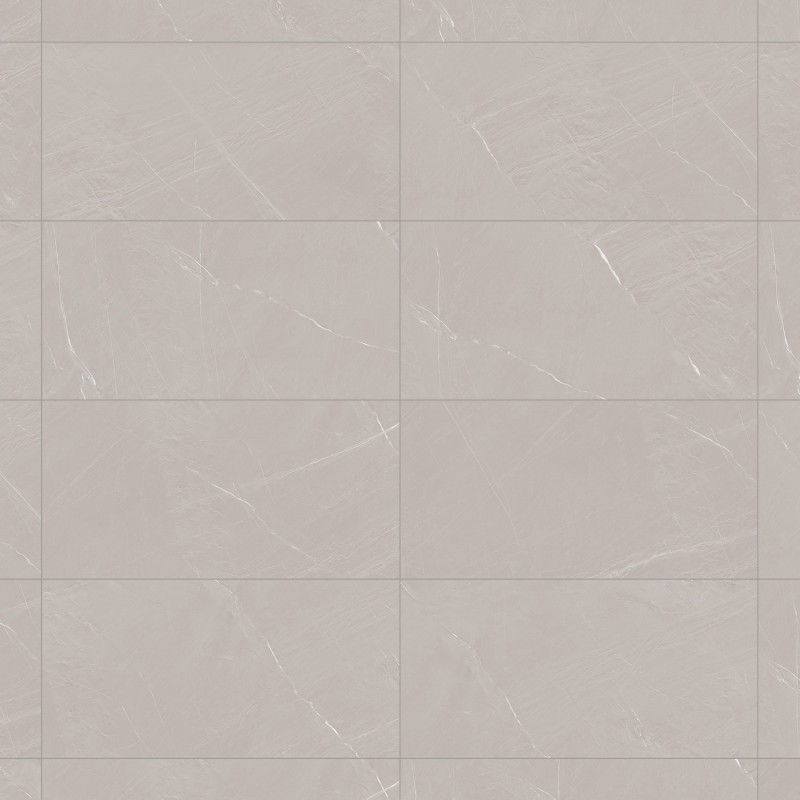 Mexen Windsar Grey glazed rectified porcelain, floor-wall tile 120 x 60 cm, gloss - TL164-120-060-00