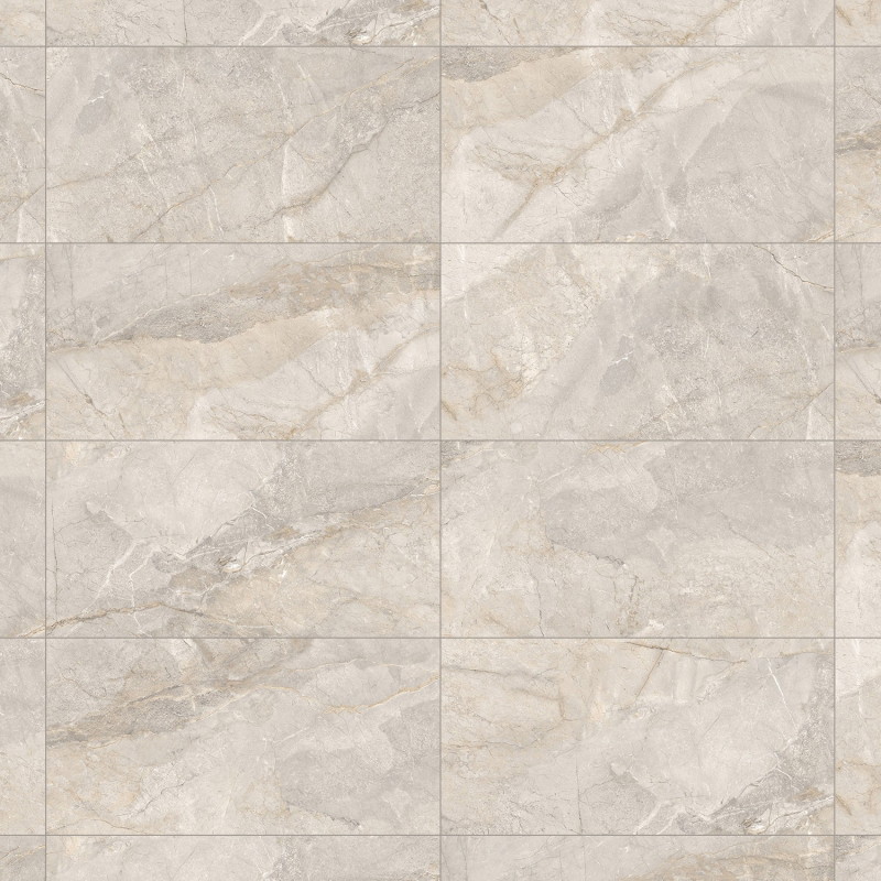Mexen Margaret Glazed Rectified Gres Smoke G1, Floor and Wall Tile 120 x 60 cm, Glossy - TL167-120-060-04