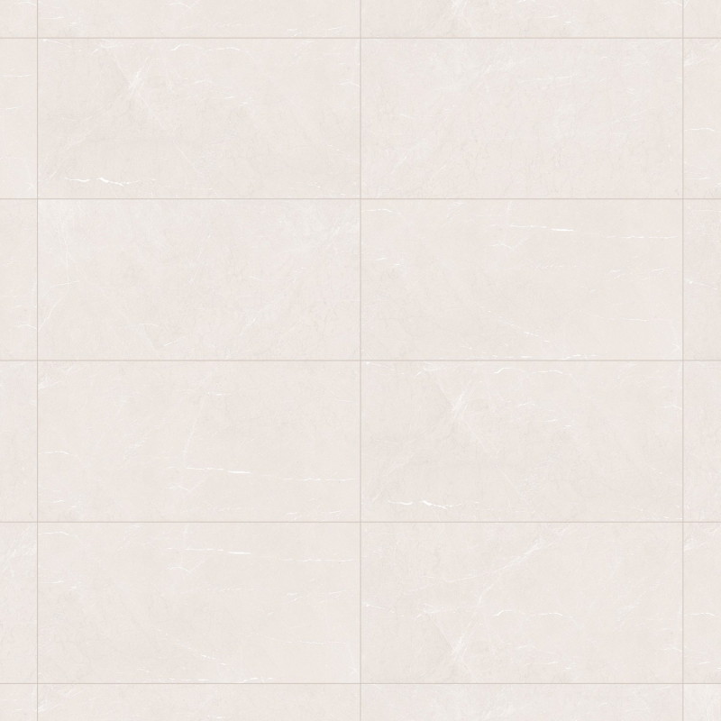 Mexen Gloster Bianco glazed rectified stoneware tile G1, floor-wall tile 120 x 60 cm, gloss - TL172-120-060-00