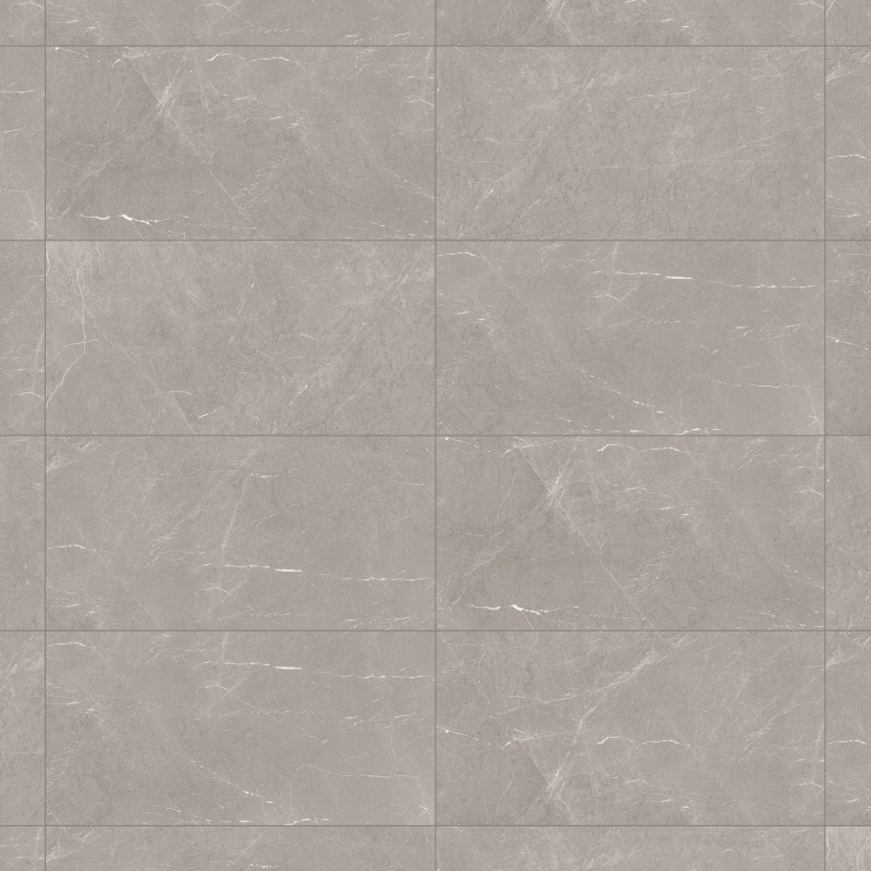 Mexen Gloster Light Grey glazed rectified stoneware G1, floor-wall tile 120 x 60 cm, gloss - TL172-120-060-04