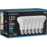 Mexen Nova 6x LED Bulb E27, R63, 10W, Cool - 6500K, 1055 lm - L104-E27-1065-01x06