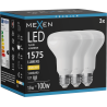 Mexen Nova 3x LED Bulb E27, R80, 15W, Warm - 3000K, 1575 lm - L105-E27-1530-01x03