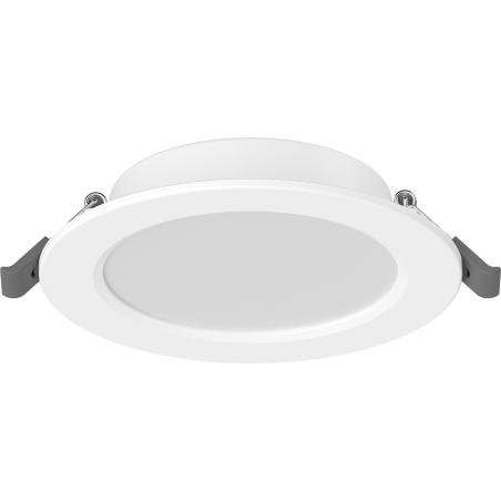 Mexen LDRR 12 cm LED Downlight Ceiling Panel, Recessed, 6W, Neutral - 4000K, 600 lm, White - L210-012-0640-20