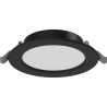 Mexen LDRR ceiling panel downlight LED recessed ø 12 cm, 6W, Neutral - 4000K, 390 lm, black - L210-012-0640-70