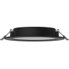 Mexen LDRR recessed LED downlight ceiling panel, 14 cm, 9W, Neutral - 4000K, 720 lm, black - L210-014-0940-70