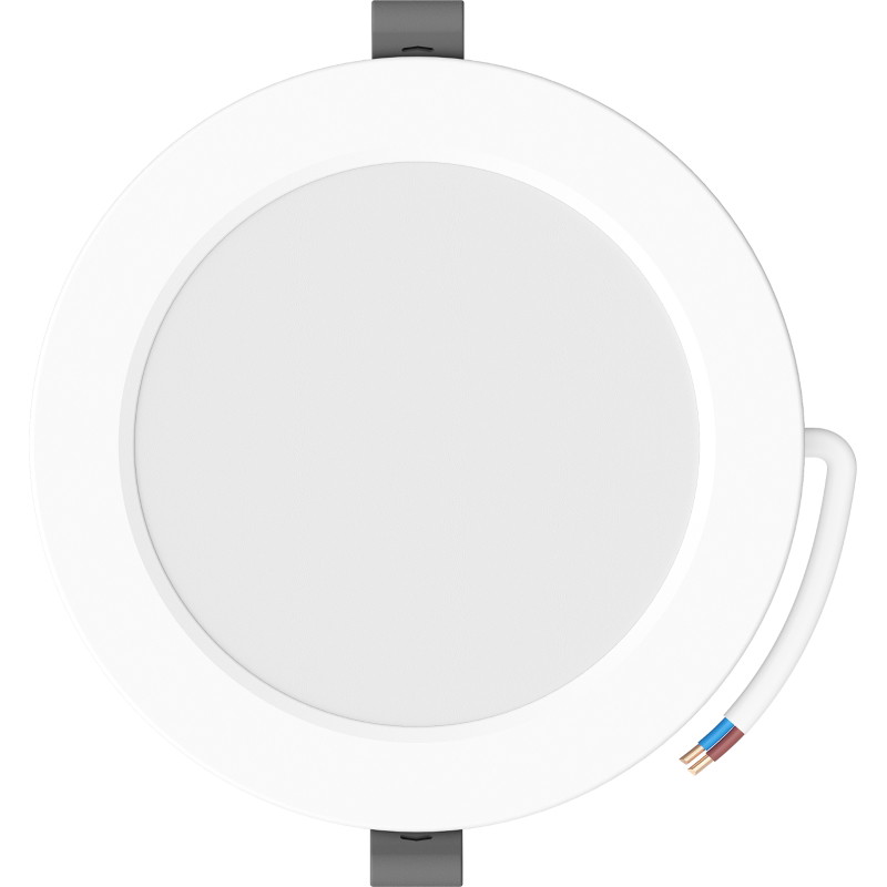 Mexen LDRR recessed LED downlight ceiling panel, 14 cm diameter, 9W, Cool - 6500K, 990 lm, white - L210-014-0965-20