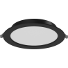 Mexen LDRR ceiling downlight LED panel recessed 17 cm, 12W, Neutral - 4000K, 900 lm, black - L210-017-1240-70