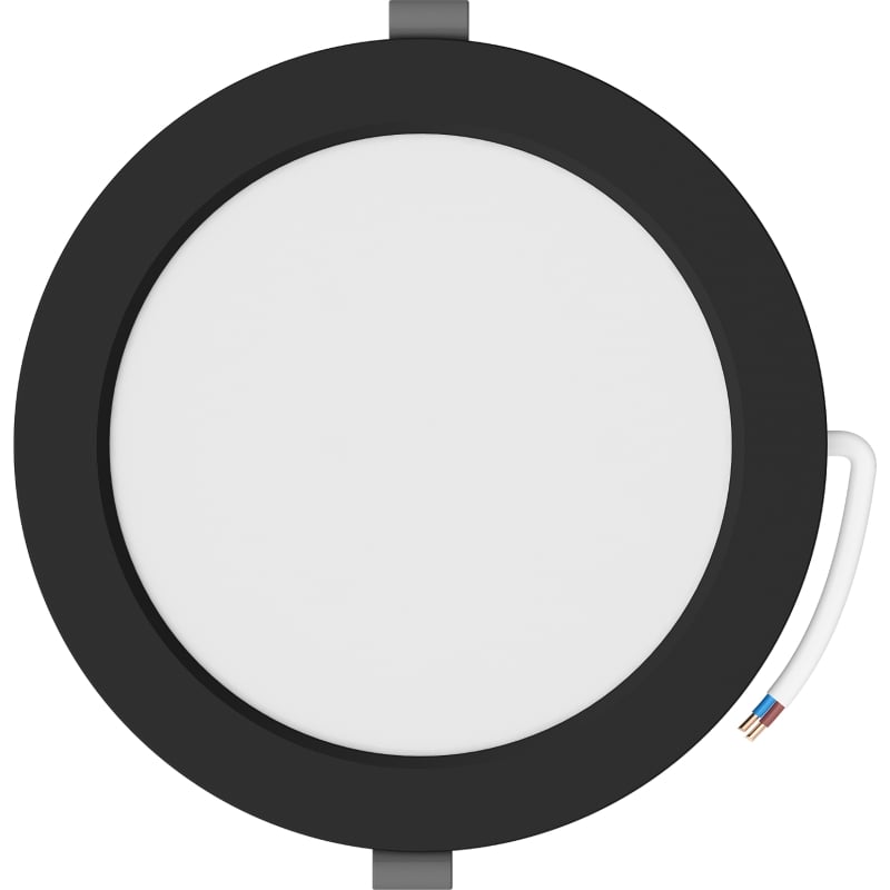 Mexen LDRR ceiling downlight LED panel recessed 17 cm, 12W, Neutral - 4000K, 900 lm, black - L210-017-1240-70