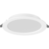Mexen LDRR ceiling LED downlight panel recessed, diameter 17 cm, 12W, Cool - 6500K, 1320 lm, white - L210-017-1265-20