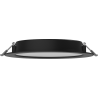 Mexen LDRR LED Ceiling Panel Downlight Recessed 17 cm, 12W, Cool - 6500K, 960 lm, Black - L210-017-1265-70