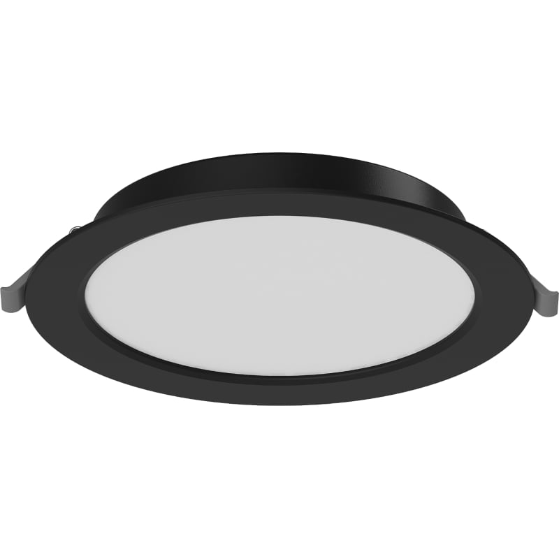 Mexen LDRR LED Ceiling Panel Downlight Recessed 17 cm, 12W, Cool - 6500K, 960 lm, Black - L210-017-1265-70