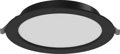 Mexen LDRR LED Ceiling Panel Downlight Recessed 17 cm, 12W, Cool - 6500K, 960 lm, Black - L210-017-1265-70
