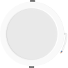 Mexen LDRR recessed LED downlight ceiling panel, 22 cm, 18W, Cool - 6500K, 1980 lm, white - L210-022-1865-20